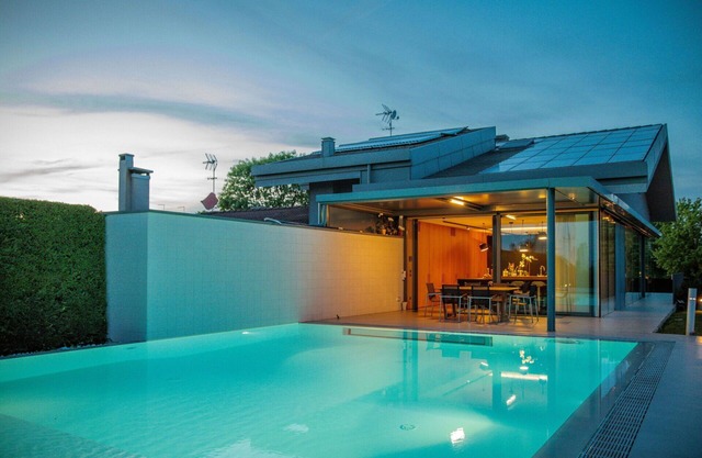 Estupenda casa de vacaciones privada con piscina privada, sauna, A/C, jacuzzi, WIFI, TV, patio