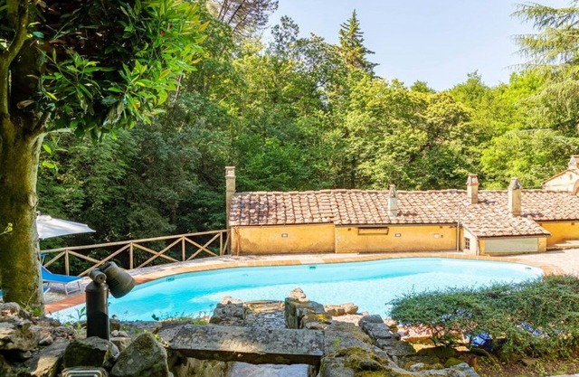 Casa de vacaciones privada con WIFI, piscina privada, TV, veranda, vista panorámica, aparcamiento