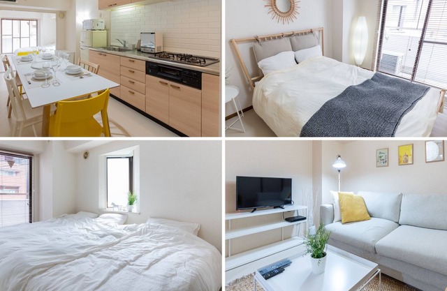 Impresionante habitación en el centro de Yokohama para la familia