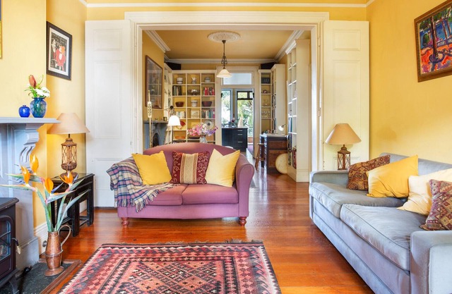 Stunning Victorian Home with Balconies, City Views