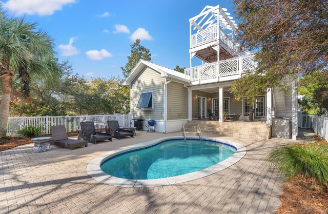 Sugar Sand Retreat – 30A Home, Updated, STEPS to the Beach w/ Private Pool!