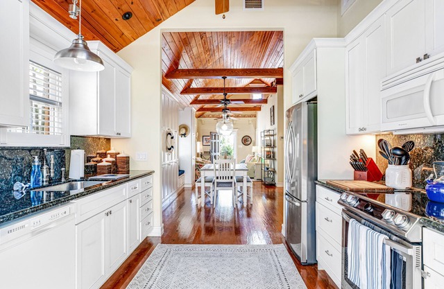 Sunny, Dog-Friendly Historical Home w/ Private Hot Tub, Central AC, WiFi, & W/D