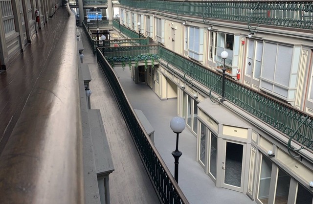 Sunny Microloft in Historic Downtown Building