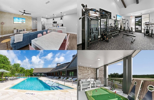 Sunshine Escape for up to 16: 7BR/6BA, Pool & Gym