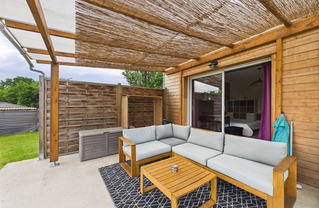 Magnífica casa de una planta con piscina para 6