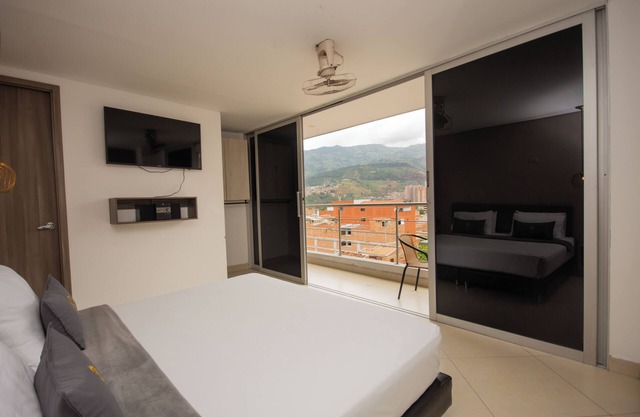 Hermosa Habitación con vista a la ciudad en bello