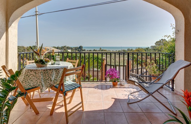 Terraza en el mediterraneo