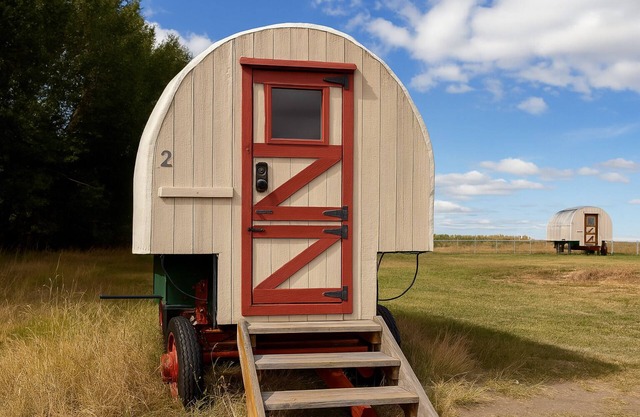Sheep Wagon Two ⁓ Great for Glamping ⁓ Teton Views