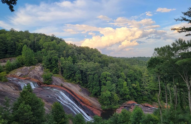 The Absolute Best Views of Toxaway Falls from "Ta Ha Wey"
