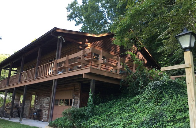 The Bald Spot-A Log Cabin Inicio