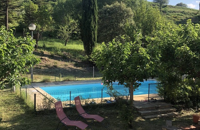 Le Mas Cévenol on the edge of the forest