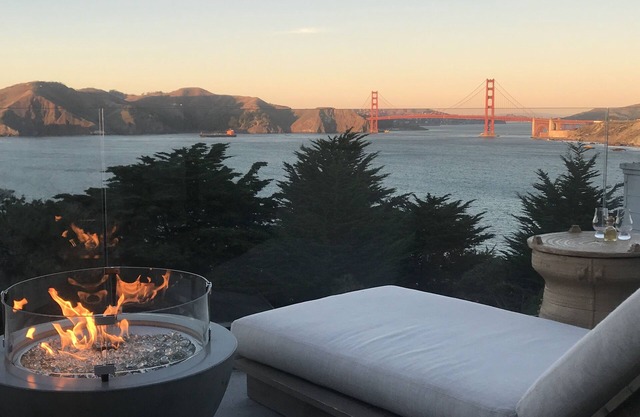 EL RETIRO: SF ... Sea Cliff, San Francisco - Dreamy Golden Gate y vistas a la ciudad!