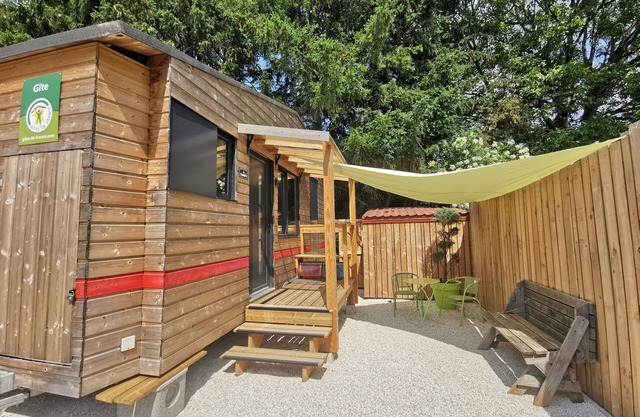 Tiny Home 'La Charmotte' con terraza privada, Wi-Fi y aire acondicionado
