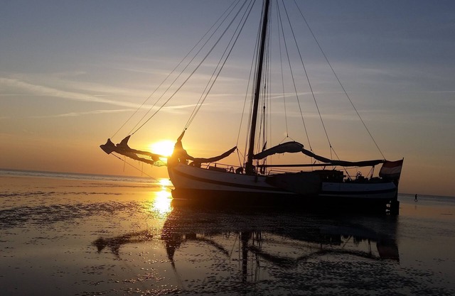 tjalk caza pelícano Enkhuizen