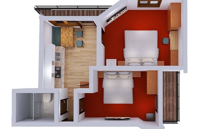 Apartamento totalmente equipado en una ubicación privilegiada, 3-4 personas, sauna, conexión Wi-Fi gratuita, entrada a pistas de esquí de fondo / ruta de senderismo de invierno, camas de más de 2,20 m de longitud - Apart Zimalis ****