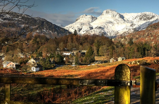 Langdale Valley, cabaña de piedra que admite perros, con interiores modernos y contemporáneos
