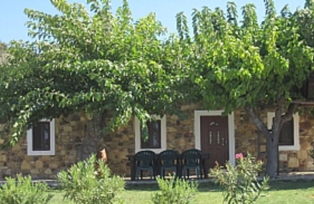 Casa de piedra tradicional griega