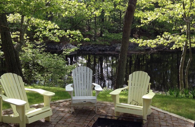 Tree Tops apartamento con amplia terraza con vistas al río Kennebunk