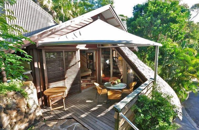 Treehouse Studio en la fabulosa playa de Wategos