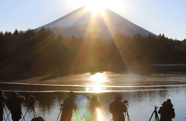 Twin roompanoramic view of Mt Fuji Lake Shoji / Minamitsurugun Yamanashi