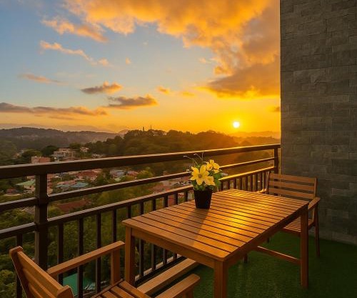 Two Aston Residences 2BR Balcony Suite Near Mines View Baguio