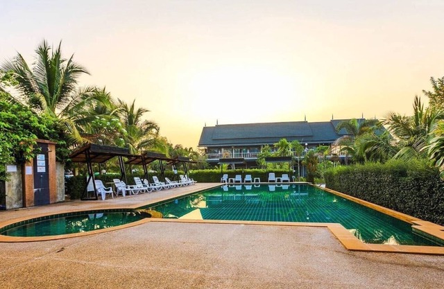 Villa de una habitación con vista a la piscina