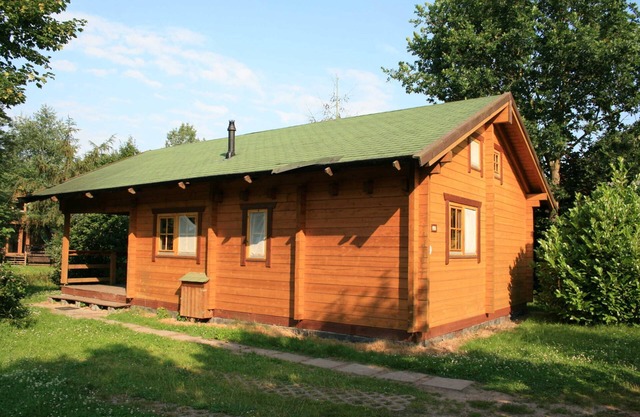 Cabaña de troncos tipo D7 - parque de vacaciones Geesthof