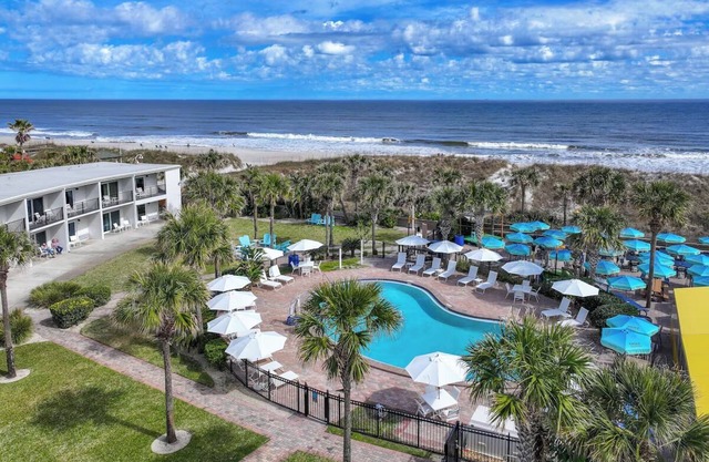 Unwind in Serene Oceanfront Room Close to Local Attractions & Dining with Pool
