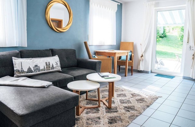 Andeler Eule Terrasse z, lado sur con cocina - casa de vacaciones y bodega Roussel
