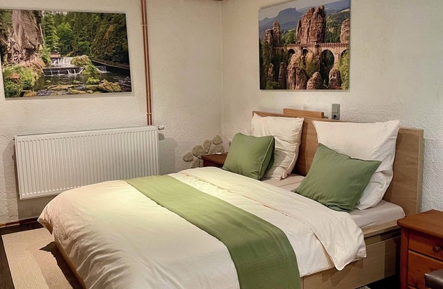 Casa de vacaciones con 12 camas en zona tranquila del bosque