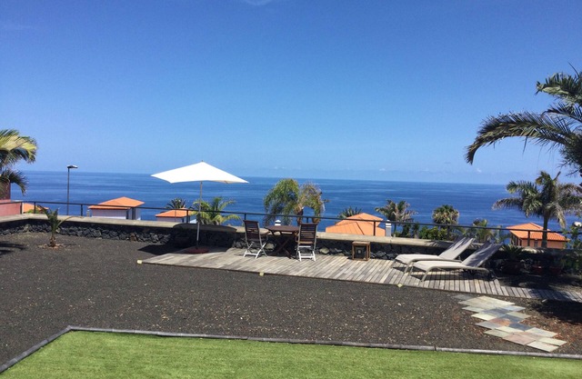 Casa de vacaciones 'Casa Tagoro, Facing The Ocean' con vistas al mar, terraza privada y Wi-Fi