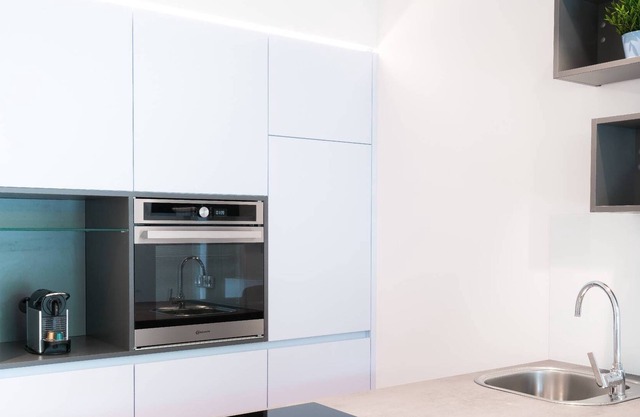 Vienna Residence | Trendy business apartment with walk-in wardrobe, aircon and private terrace #6369