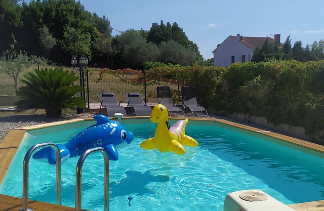 Villa a los pies de los Cévennes, entre Anduze y Ardèche, piscina privada, tranquila.