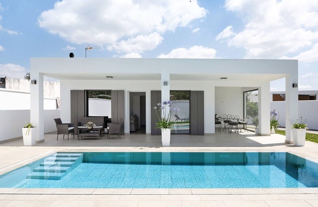 Villa "Agapanto" con piscina privada, 2 terrazas privadas, Wi-Fi y aire acondicionado