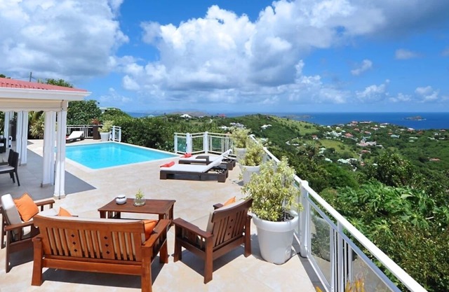 Villa Au Coeur du Rocher | Ocean View - Located in Fabulous Vitet with Private Pool