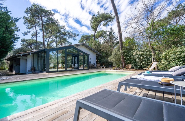 Villa au Pyla avec Piscine, Plage & Dune à pied