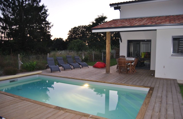 Nueva villa del 2018 con piscina climatizada cerca de Hossegor