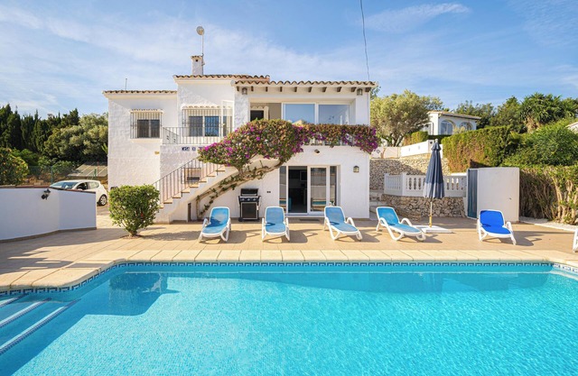 Villa 'Casa de Mi Padre' con vistas al mar, piscina, Wi-Fi y jardín