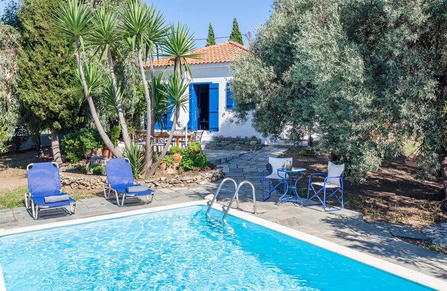 Villa Elaion Con Privada Vistas al mar piscina- -Villa ideal para parejas