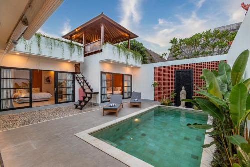 Villa Elea - Bright & Modern 2BR Villa in Seminyak with Private Pool and Sunset Rooftop