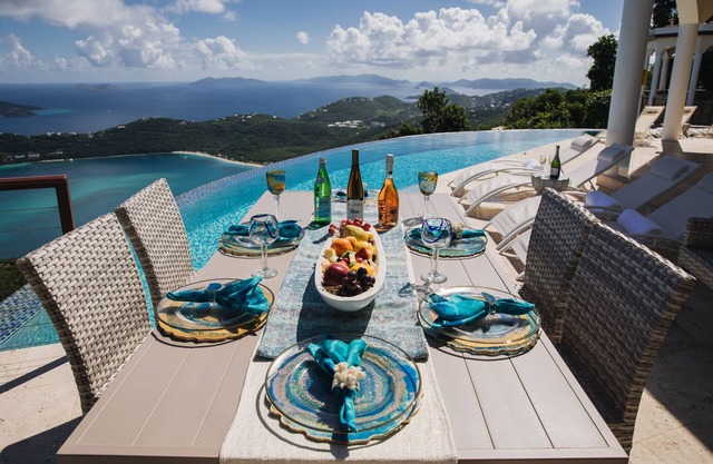 Villa Elegance at Ocean Villa VI 180 degree Ocean Views-Gated