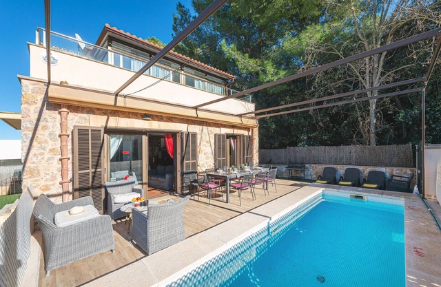 Villa Gabriela para 6 con piscina en Bonaire - Alcudia