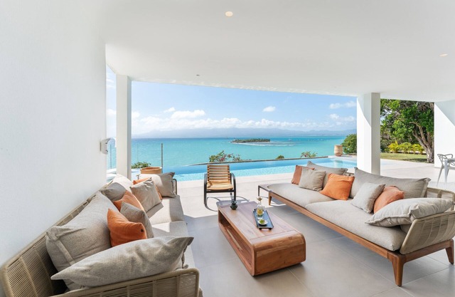 Villa Guacana, vista al mar en Le Gosier