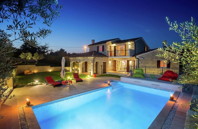 Ideal villa en Baderna con piscina privada