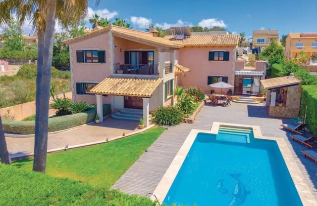 Villa 'La Mallorquina' con vistas a la montaña, Wi-Fi y aire acondicionado