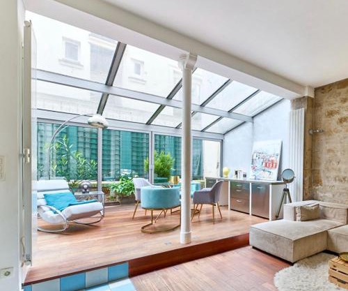 Villa Lepic, Luxury flat in Montmartre with private terrasse-Appartement entier