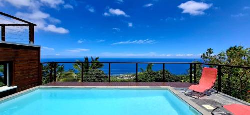 Villa Moringa Vue Océan 180 piscine privée à 15min du Lagon