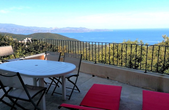 Vistas panorámicas al mar Villa Golfo St Florent