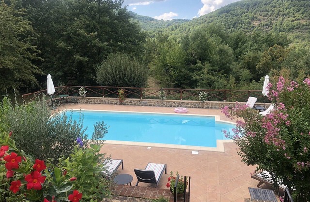 Villa Piscina Privada Hermosa Gdns y Vistas frontera Cortona Toscana / Umbría 10