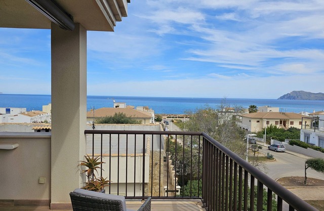 Villa 'Sa Nineta' con preciosas vistas al mar, piscina privada, jardín, Wi-Fi y A/C